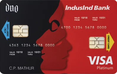 Indusind Bank Duo Card