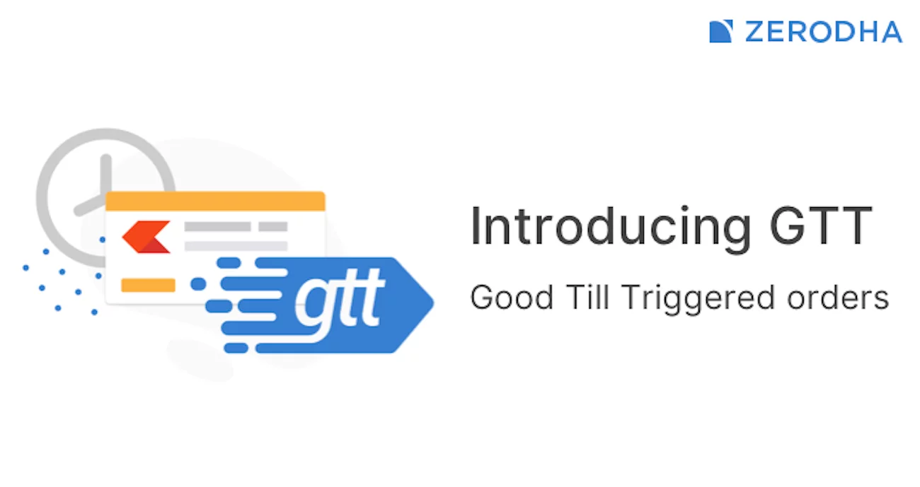 GTT Order In Zerodha