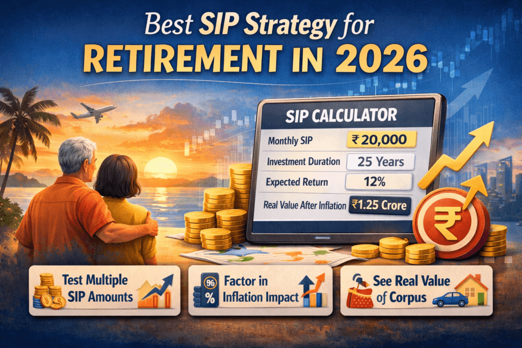 best sip strategy for retirement 2026