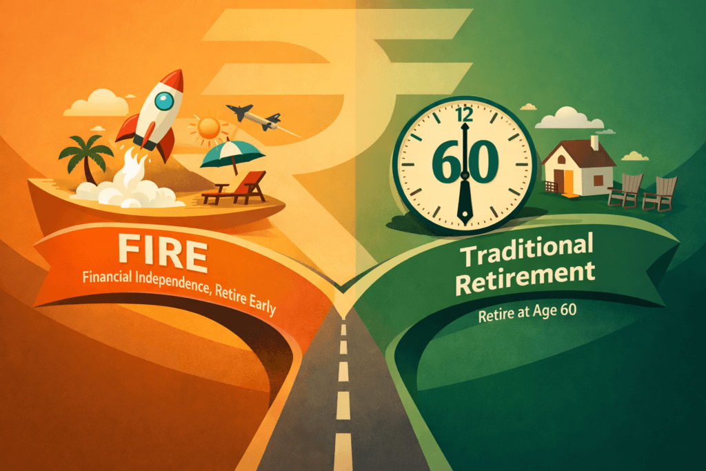 FIRE vs Traditional Retirement in India
