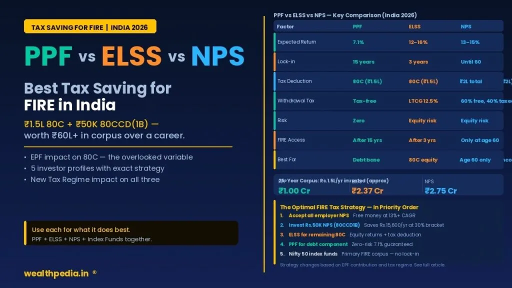 PPF vs ELSS vs NPS