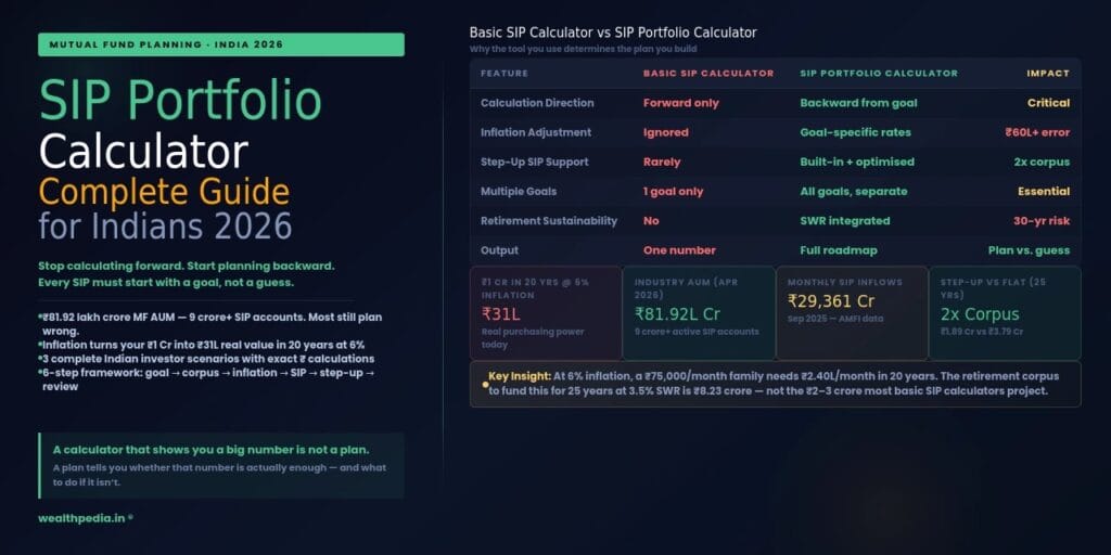 SIP Portfolio Calculator