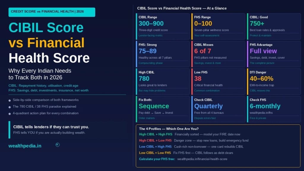 Financial Health Score vs CIBIL Score