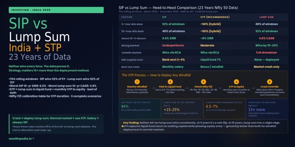 SIP vs Lump Sum in India