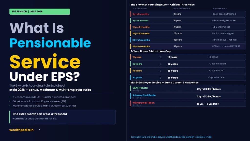 Pensionable Salary Under EPS